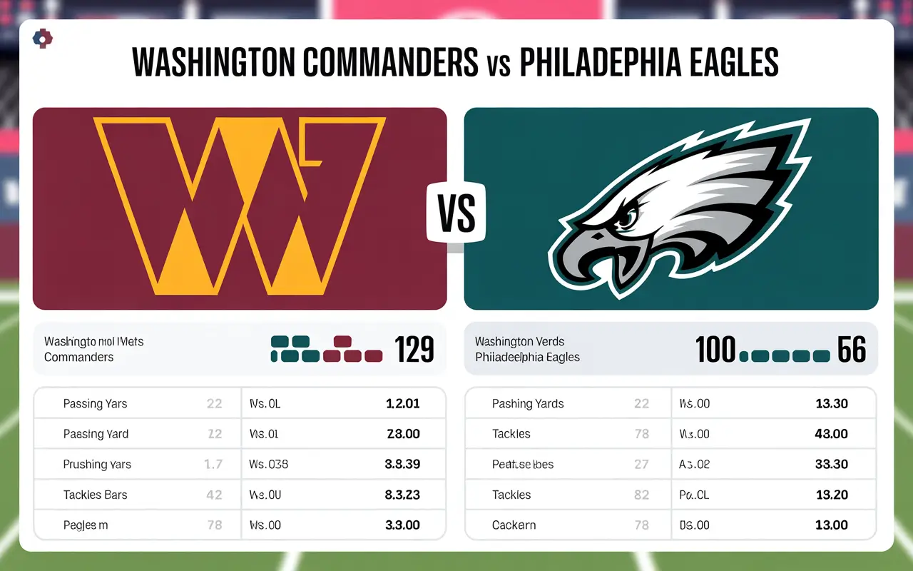Washington Commanders and Philadelphia Eagles