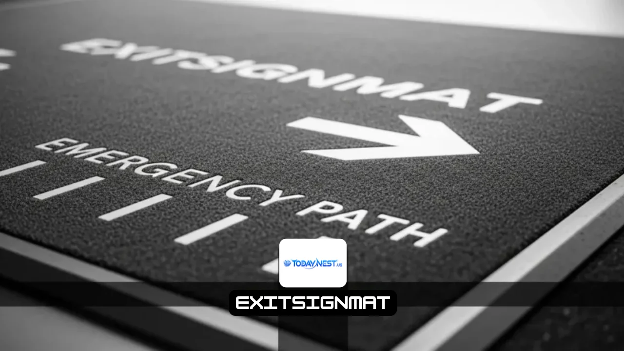 ExitSignMat